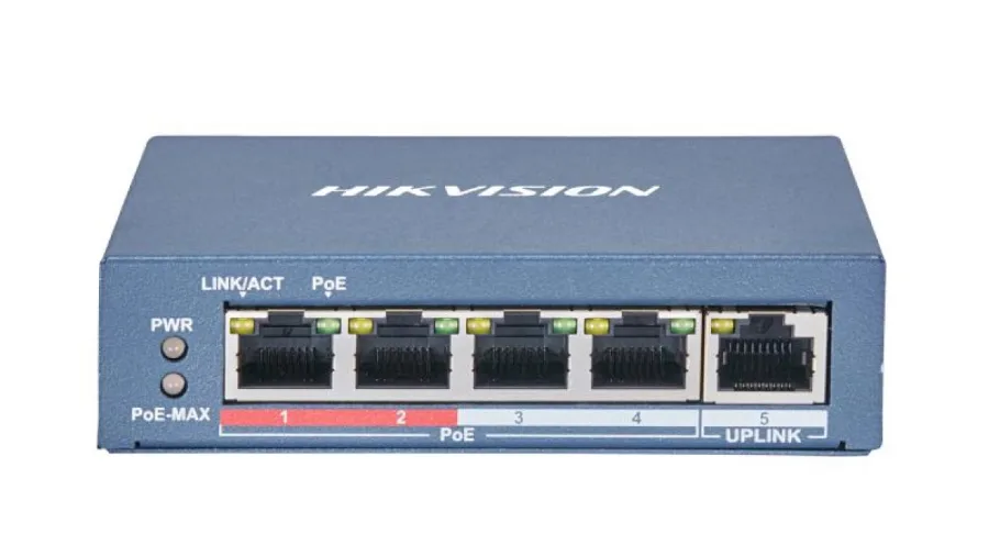 Pro Series: Unmanaged 100Mbps DS-3E0105P-E(B)