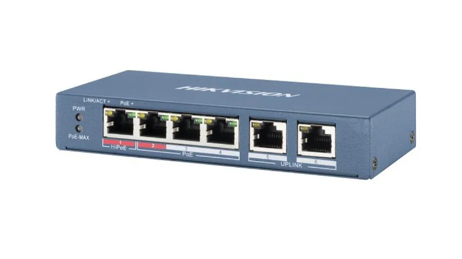 Pro Series: Unmanaged 100Mbps DS-3E0106HP-E
