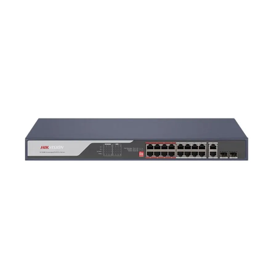 Pro Series: Unmanaged 100Mbps DS-3E0318P-E(C)