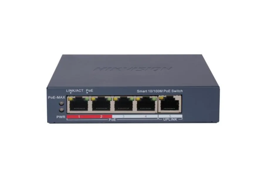 Switch Gerenciavel, 10/100 Mbps, Full POE DS-3E1105P-EI V2