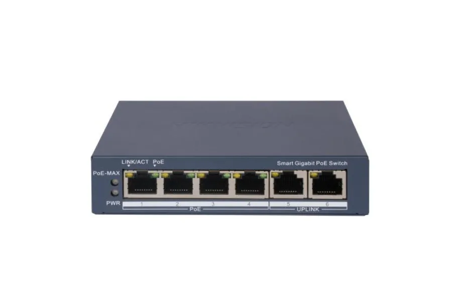 Switch Gerenciavel, 10/100/1000 Mbps, Full POE DS-3E1506P-EI
