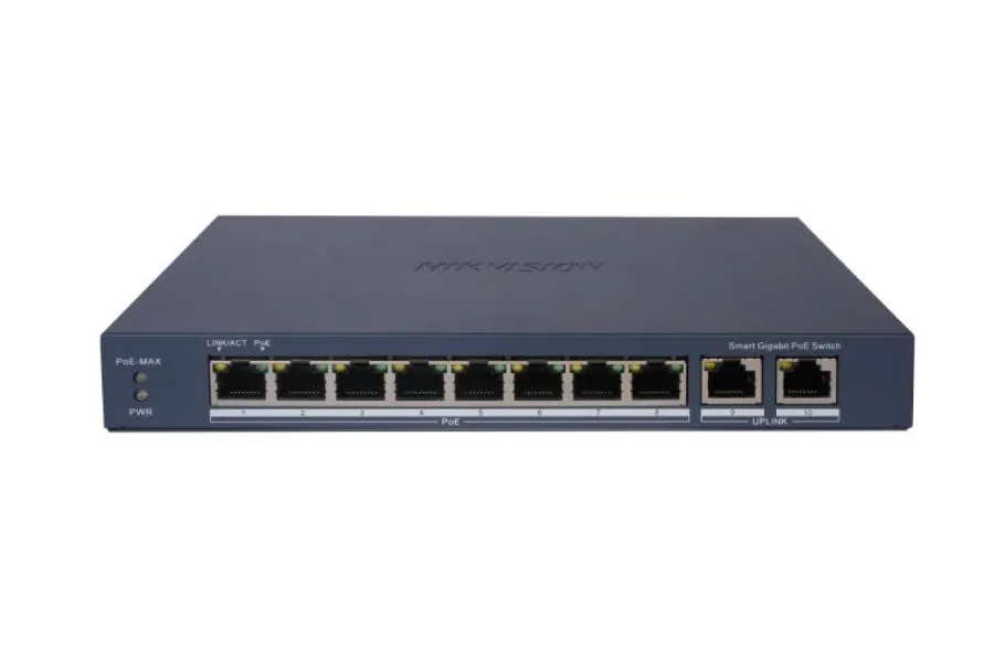 Switch Gerenciavel, 10/100/1000 Mbps, Full POE DS-3E1510P-EI V2