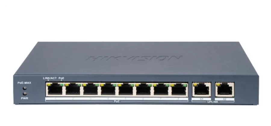 Switch sem gerenciamento, 10/100 Mbps, Low POE DS-3E0310P-E/M