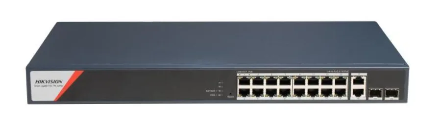 Ultra Series: Smart Managed SI Gigabit, Cloud management DS-3E1520HP-SI-16P2T2F