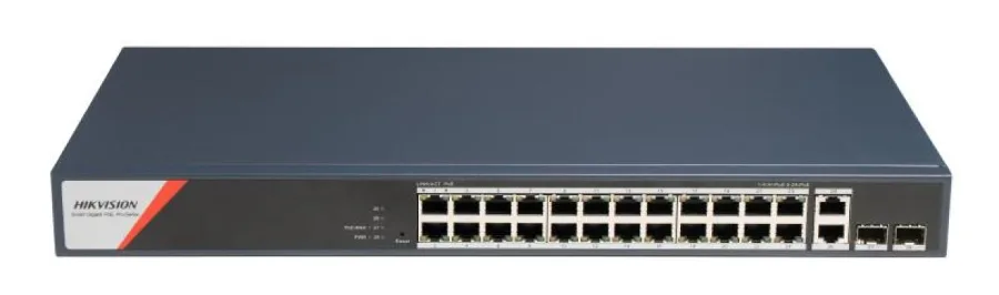 Ultra Series: Smart Managed SI Gigabit, Cloud management DS-3E1528HP-SI-24P2T2F